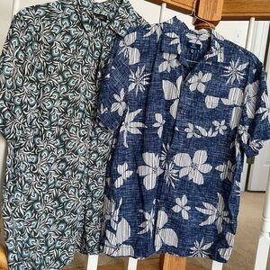 Pair of Men’s Hawaiian Shirts (2). Good condition.